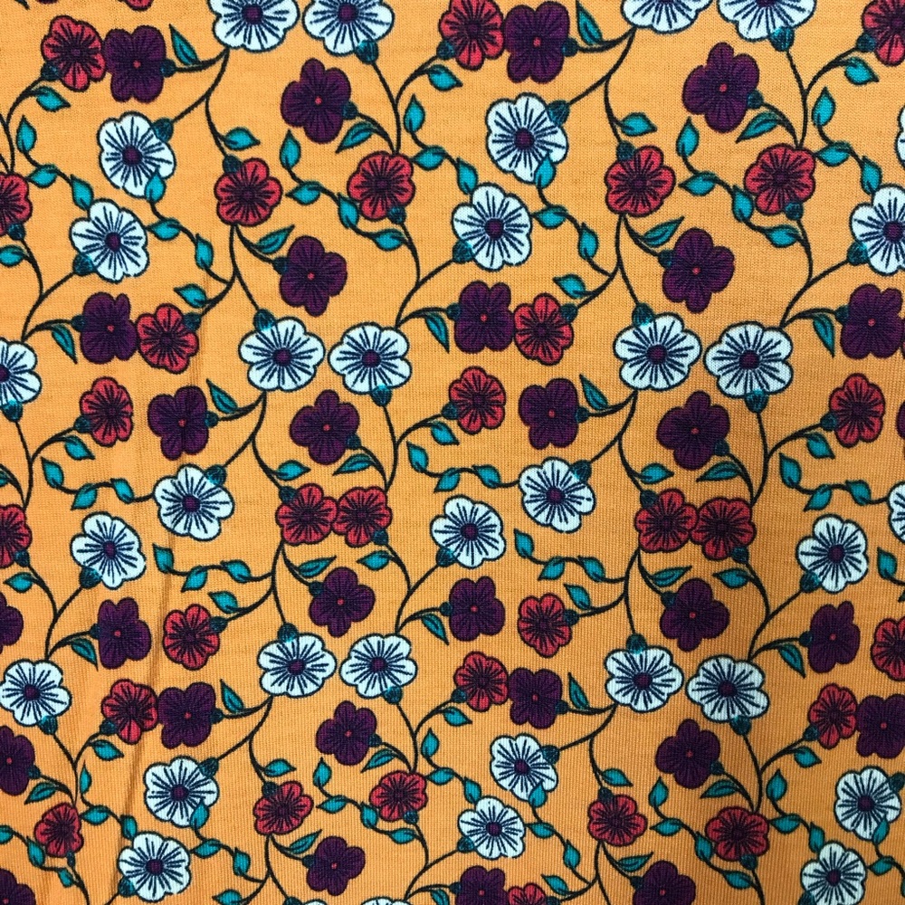 LuLaRoe Randy Flowery Top - Picture 3 of 4
